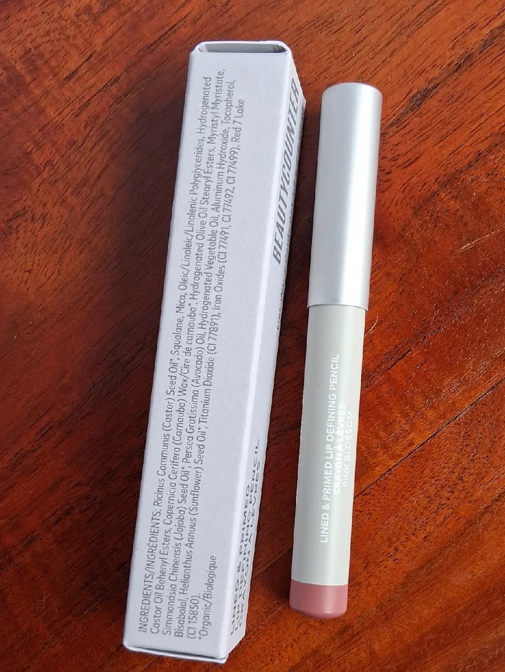 Beautycounter Lined & Primed Lip Defining Pencil Pink Blossom 0.07 oz